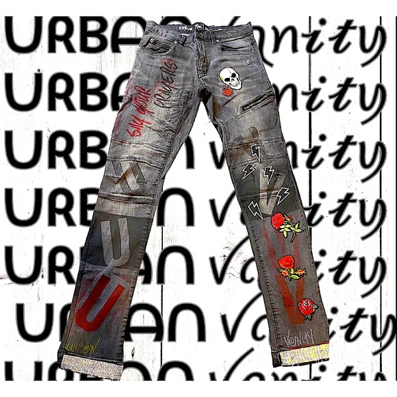 ᑌᖇᗷᗩᑎ ꪜꪖꪀ𝓲𝓽ꪗ CUSTOM DENIM JEANS
